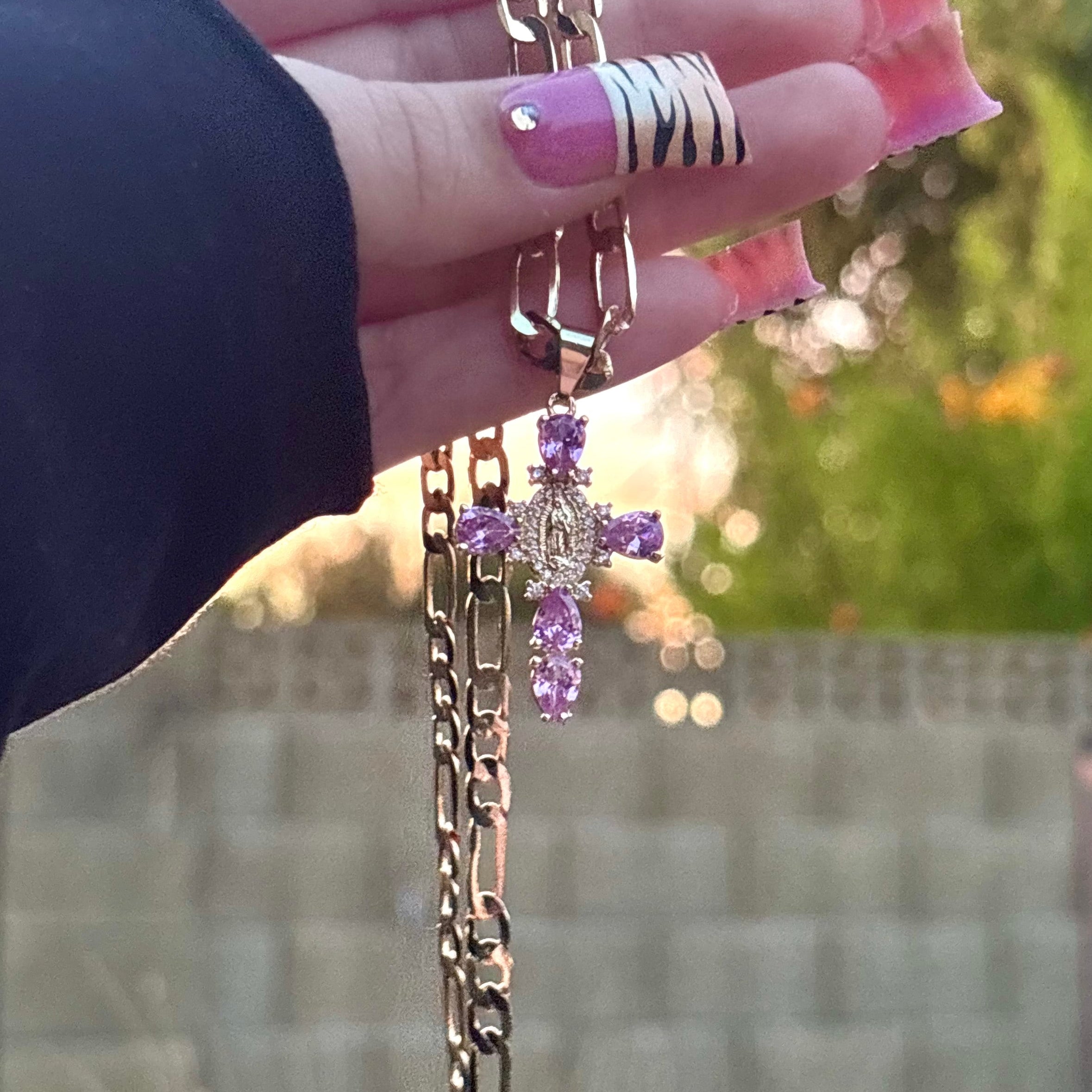 Pink Angel Cross