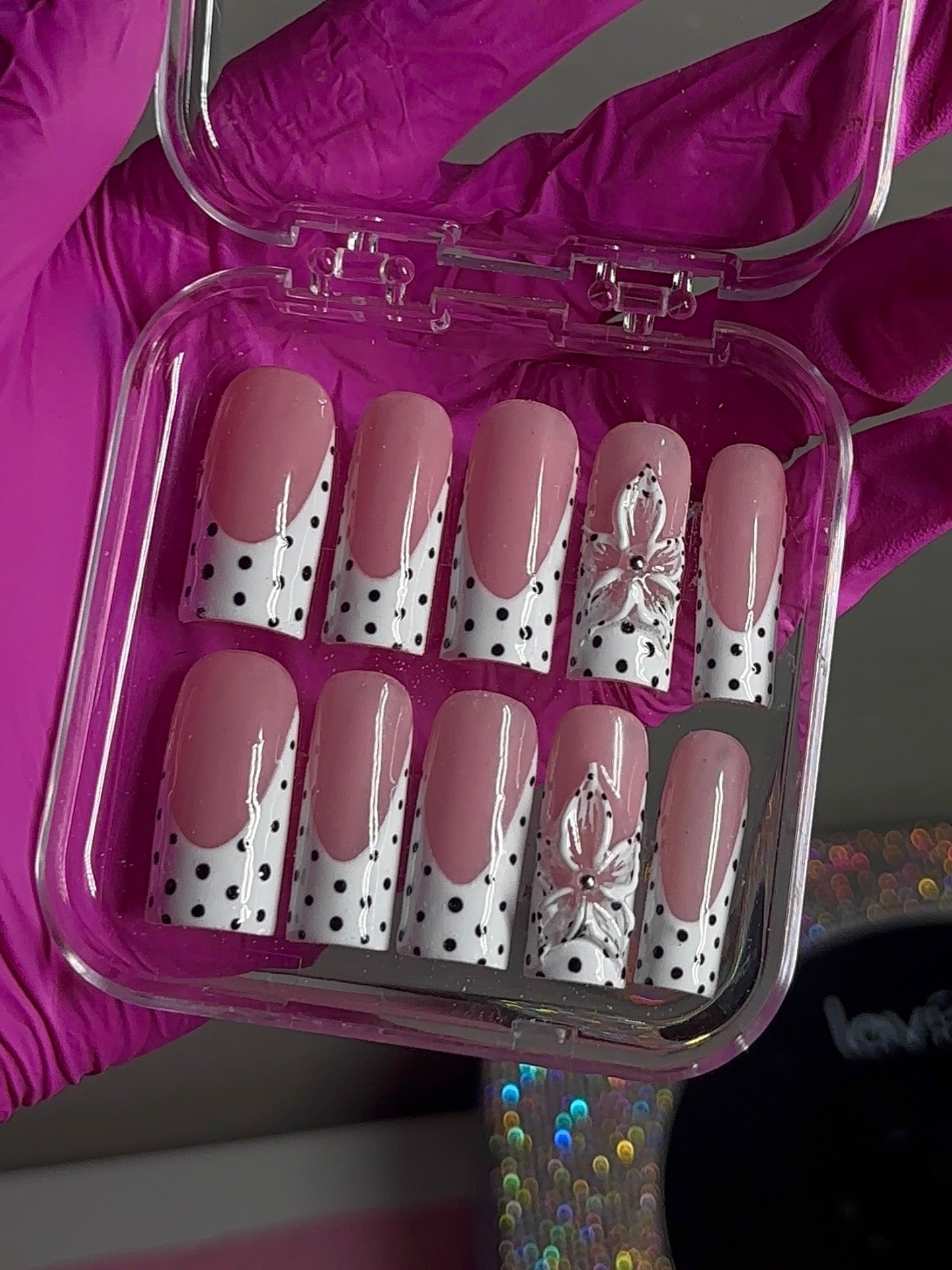 Polka dot frenchies