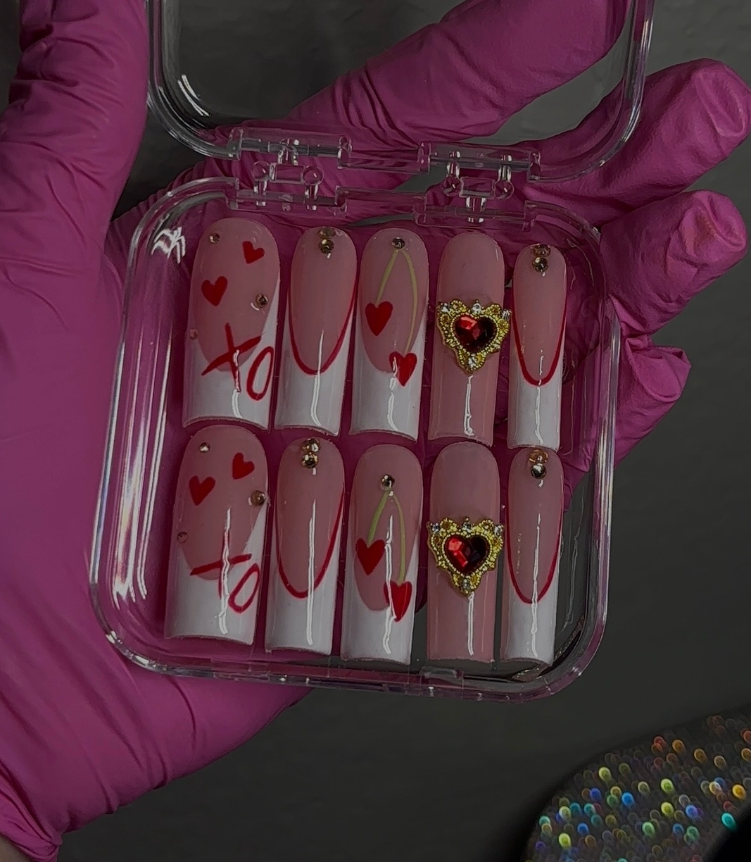 Hearts & kisses